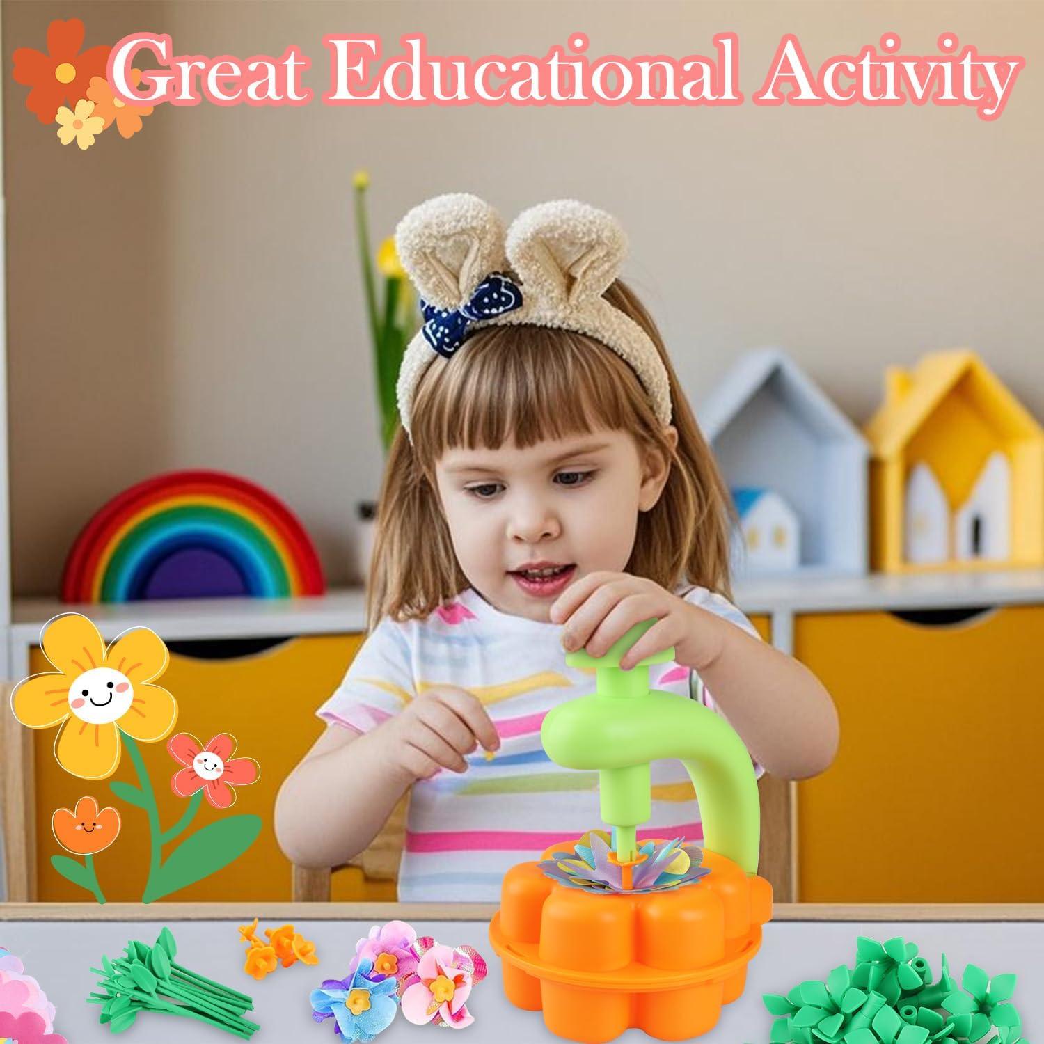 Kit de Manualidades DIY YUOIOYU - Ramo de Flores de Tela para Niños