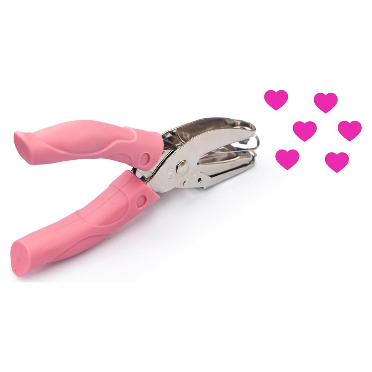 Perforadora de papel Krastmon corazón 5.5 cm, mango suave