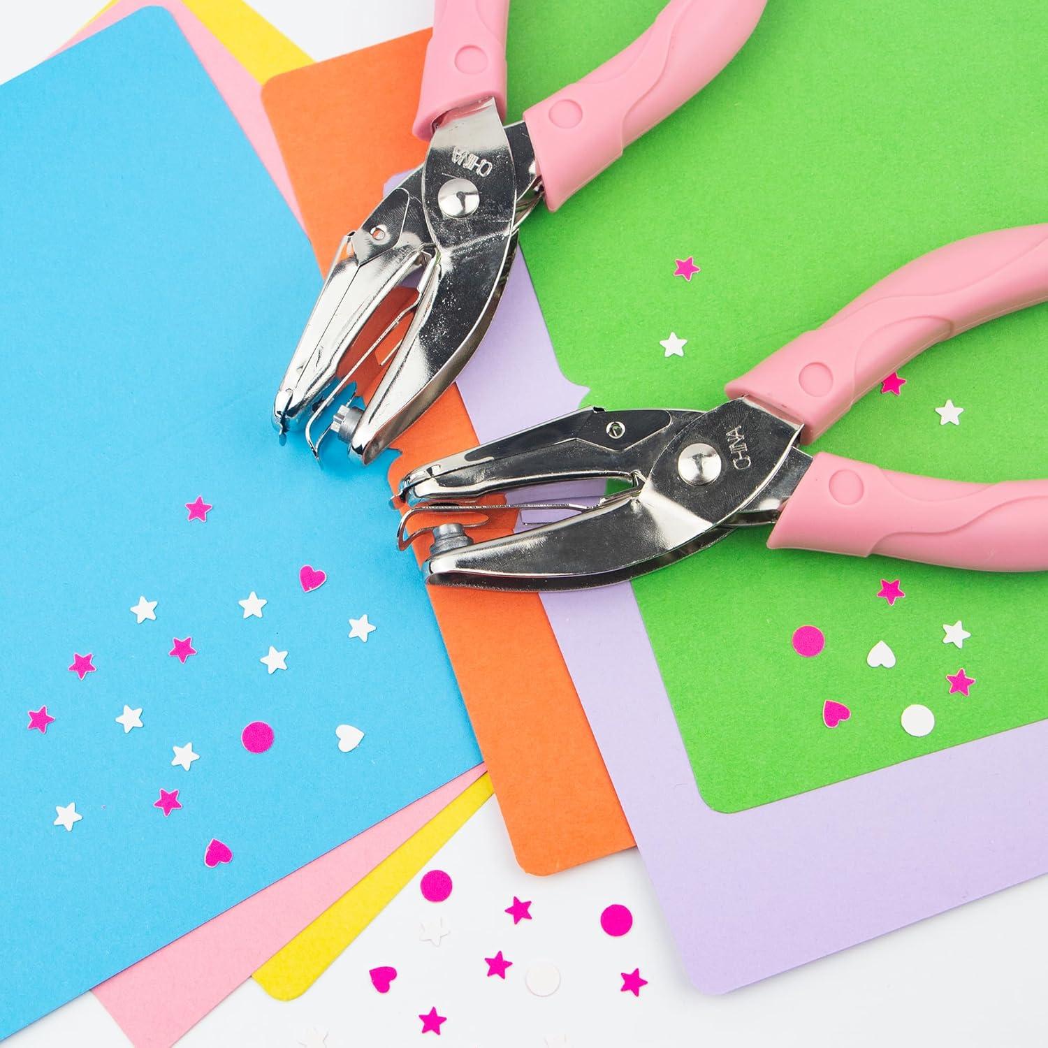 Perforadora de papel Krastmon corazón 5.5 cm, mango suave