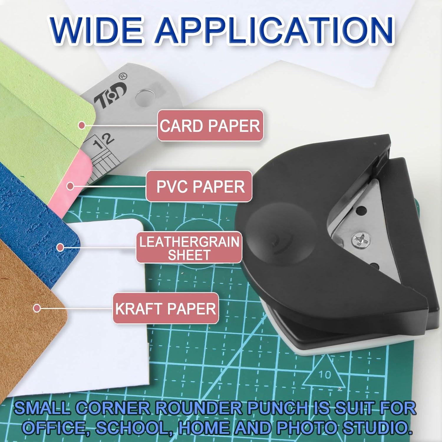 Cortador de Esquinas de Papel JONMON 4mm para Manualidades