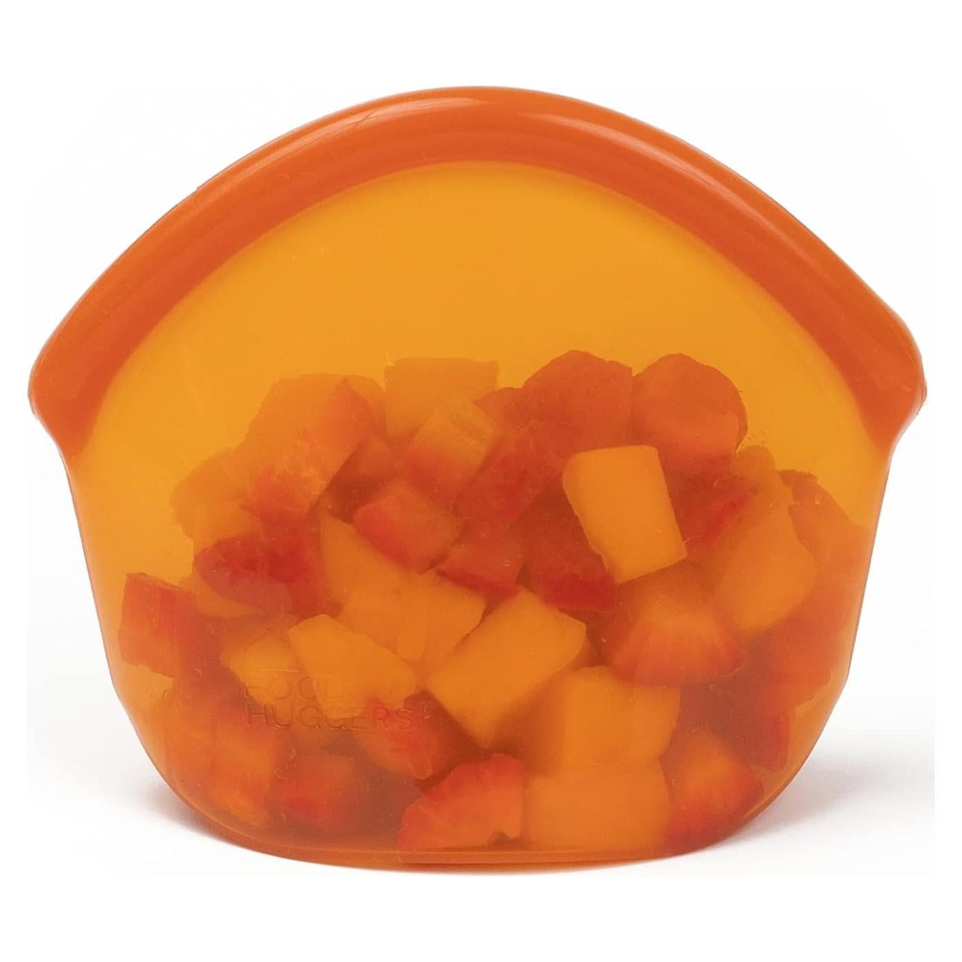 Bolsas Hugger de Silicona Reutilizables 384 ml Ámbar