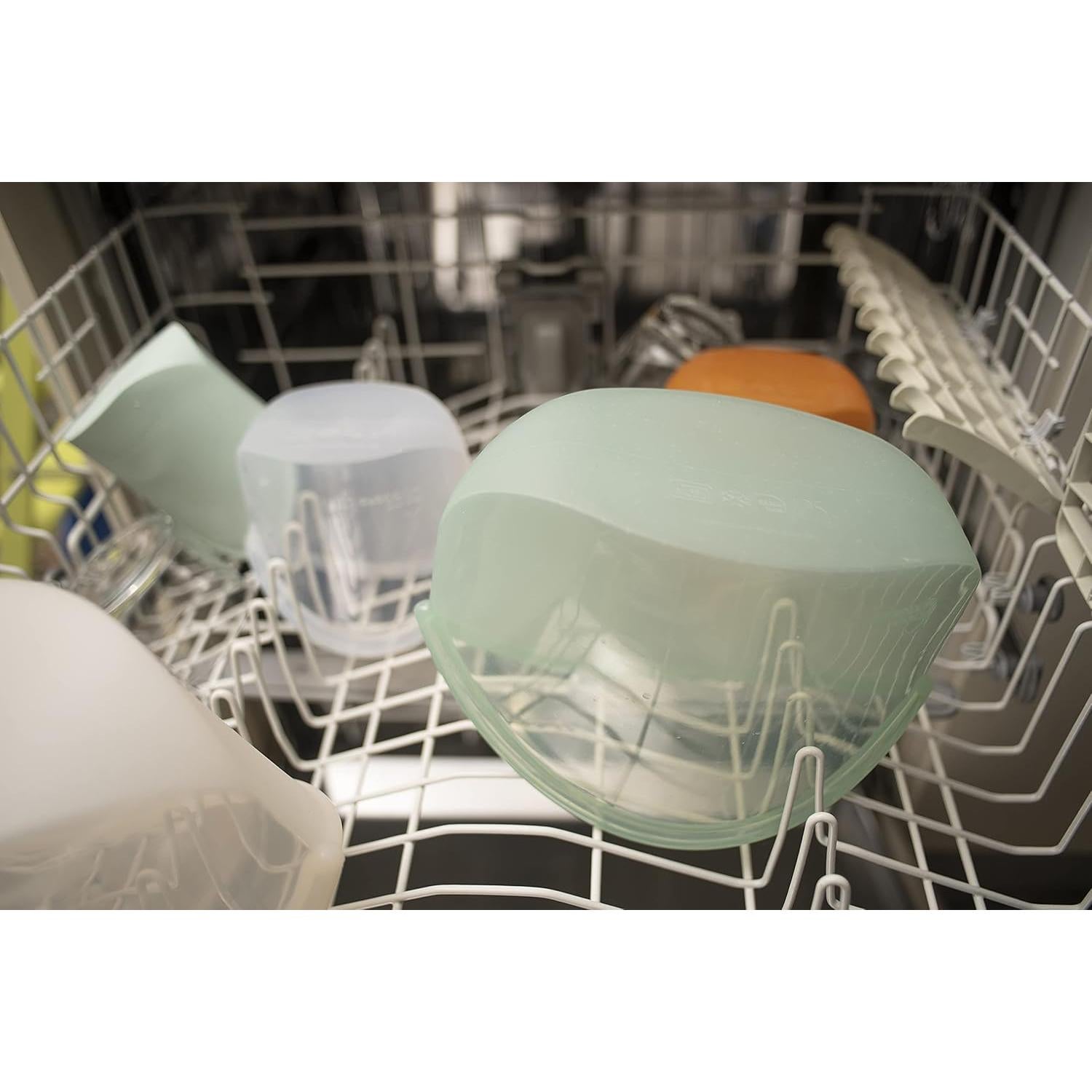 Bolsas Hugger de Silicona Reutilizables 384 ml Ámbar