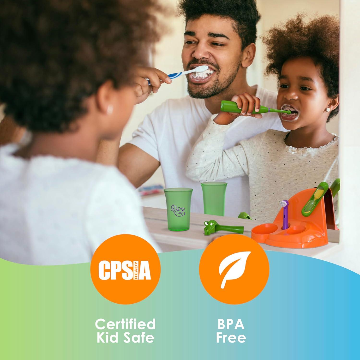 Cepillo de Dientes Eléctrico Brusheez Buddy Bear 3+ con Temporizador