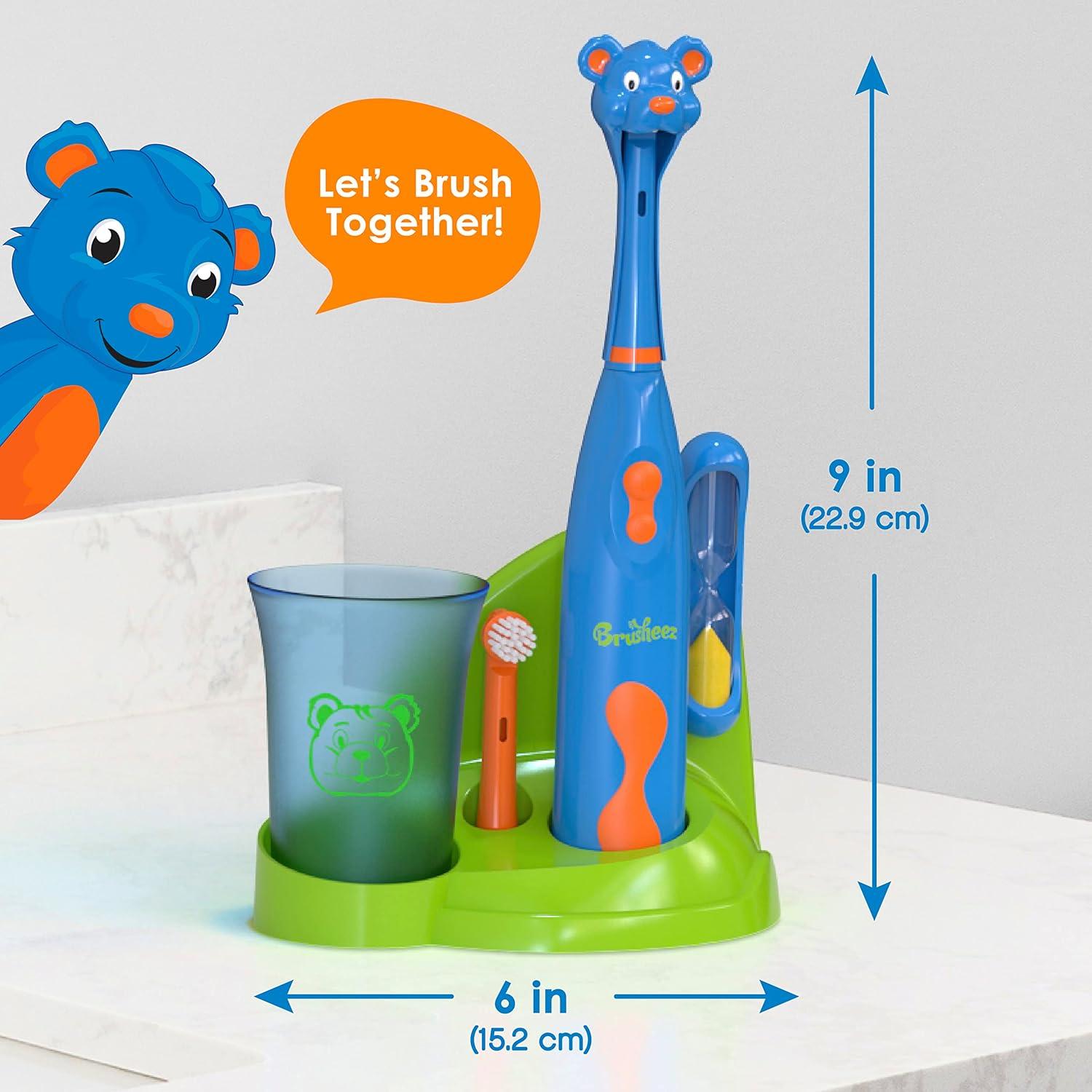 Cepillo de Dientes Eléctrico Brusheez Buddy Bear 3+ con Temporizador
