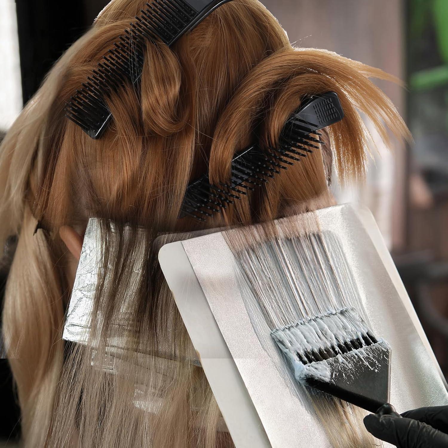 Clips de Sección de Cabello Antideslizantes Yuanchu - Paquete de 2