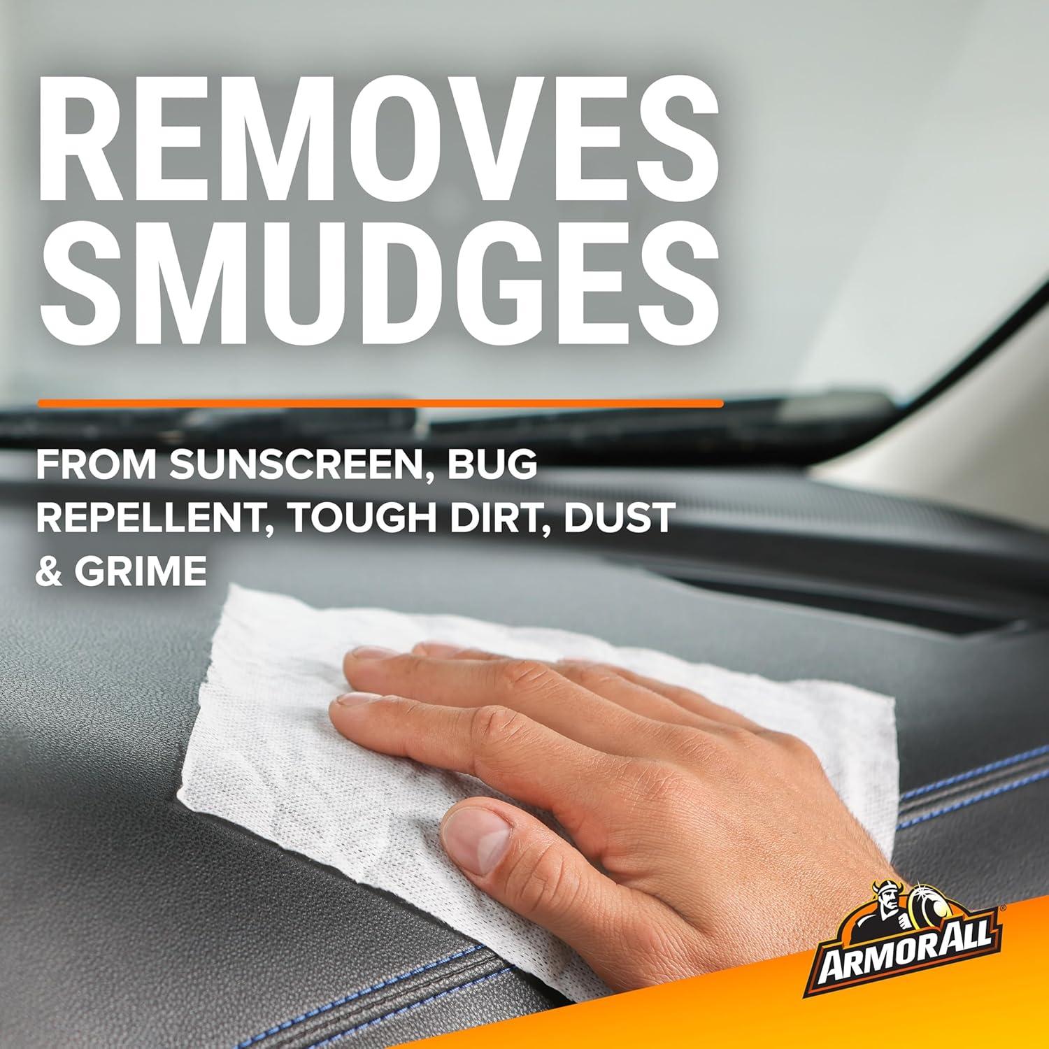 Toallitas Limpiadoras Multiusos Armor All 60 Unidades