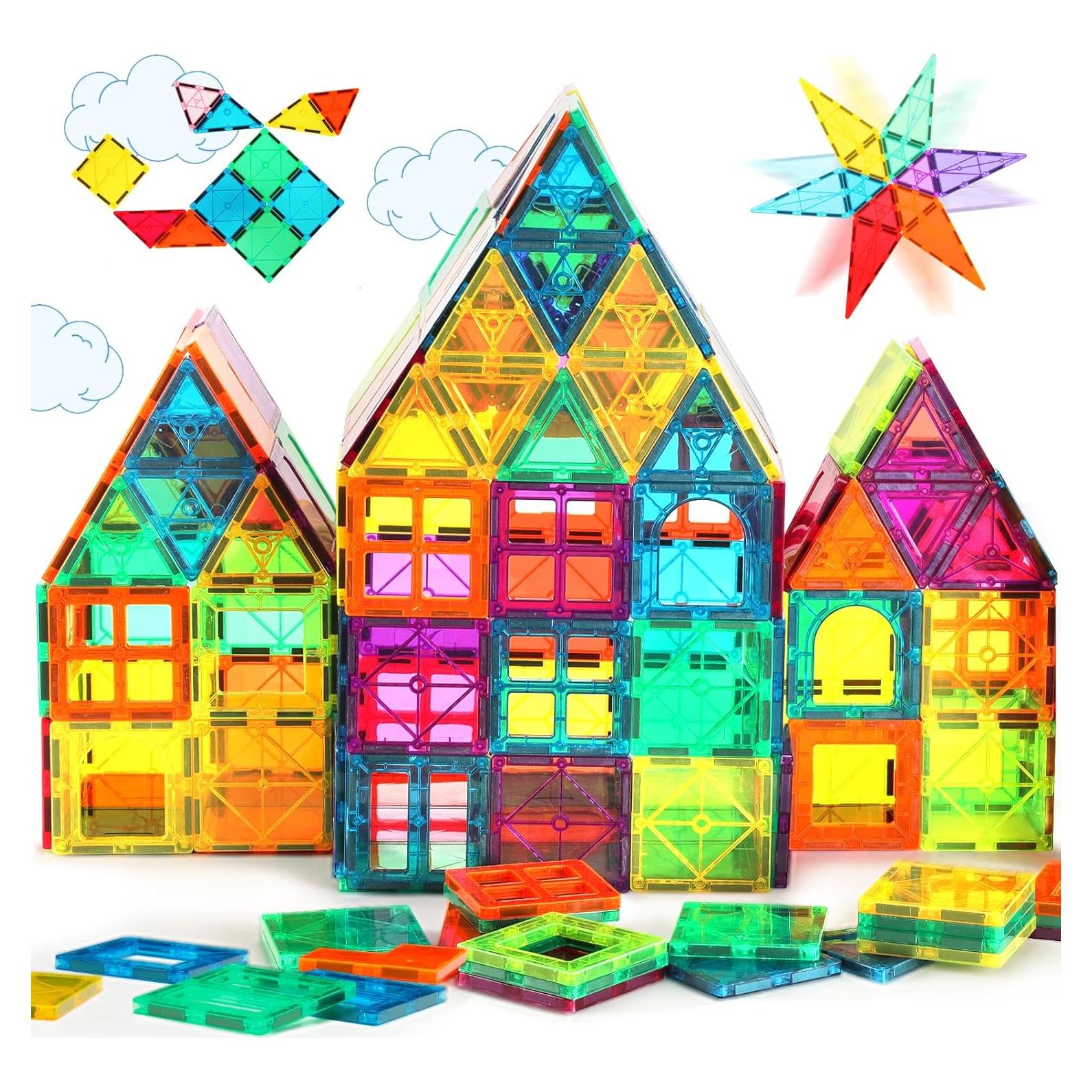 Azulejos Magnéticos CuteTiger 60PCS Juguetes STEM 3+ Años