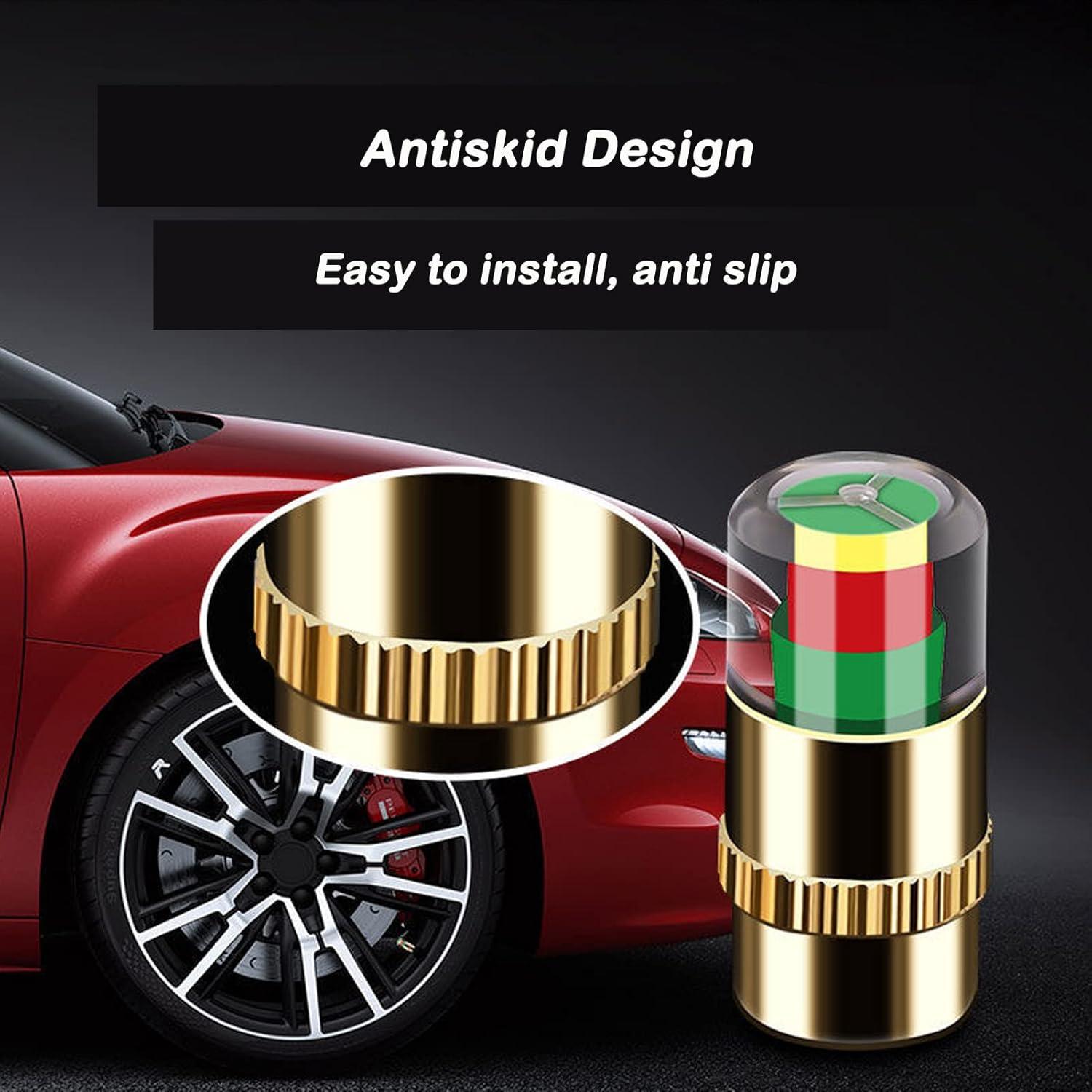 Tapones de Válvula de Presión Neumáticos Anki HappiGo 4 Pcs