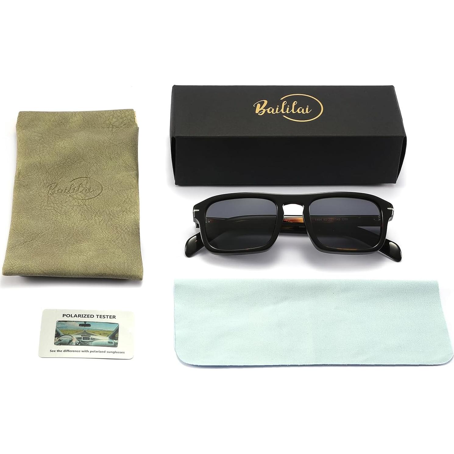 Gafas de sol polarizadas BAILILAI modelo 1404 unisex UV400