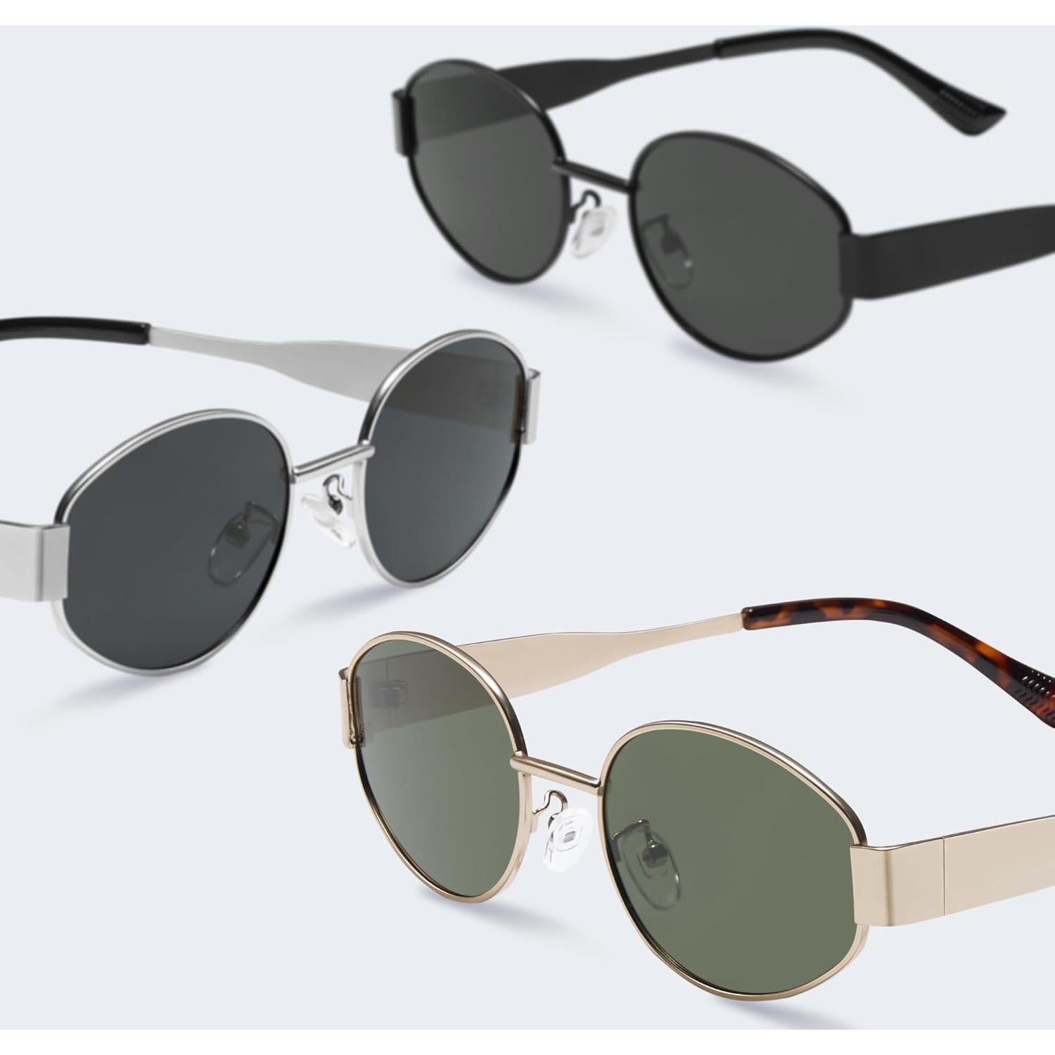 Gafas de Sol Retro Polarizadas Livho UV400 Ovaladas