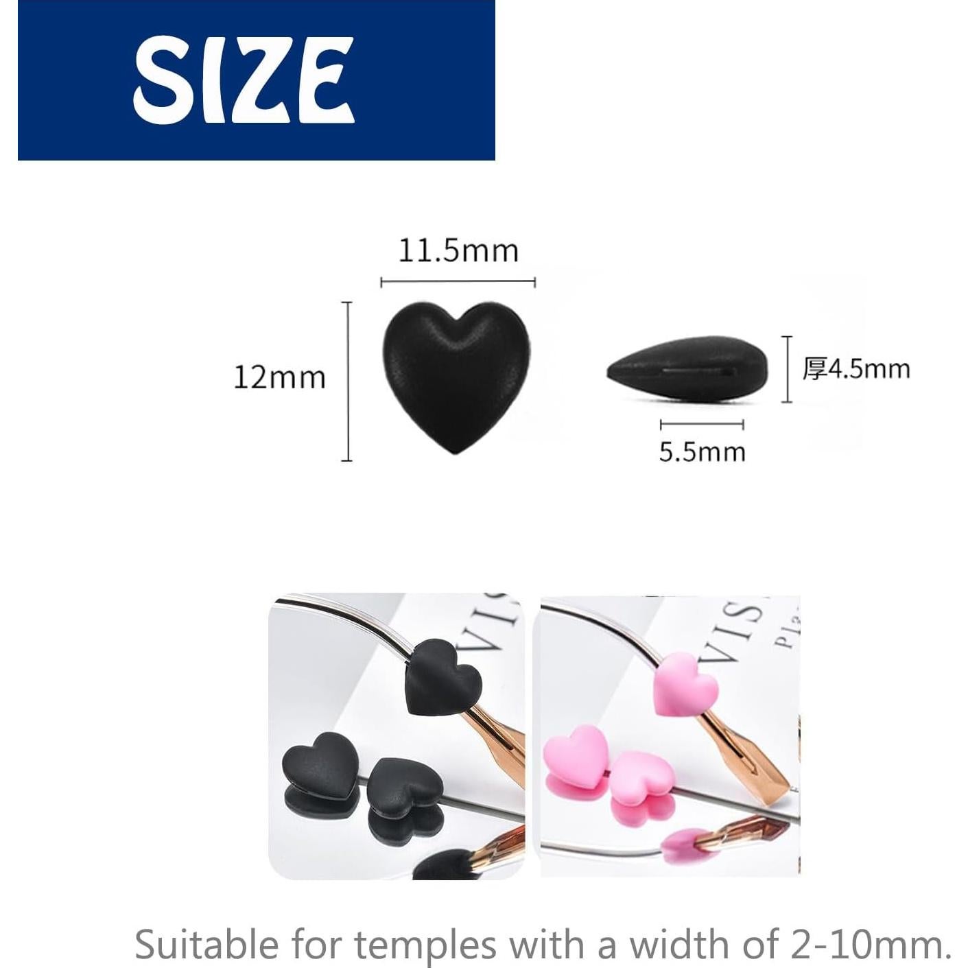 Consejos de Gafas Antideslizantes UPIONIC - 10 Pares Silicona