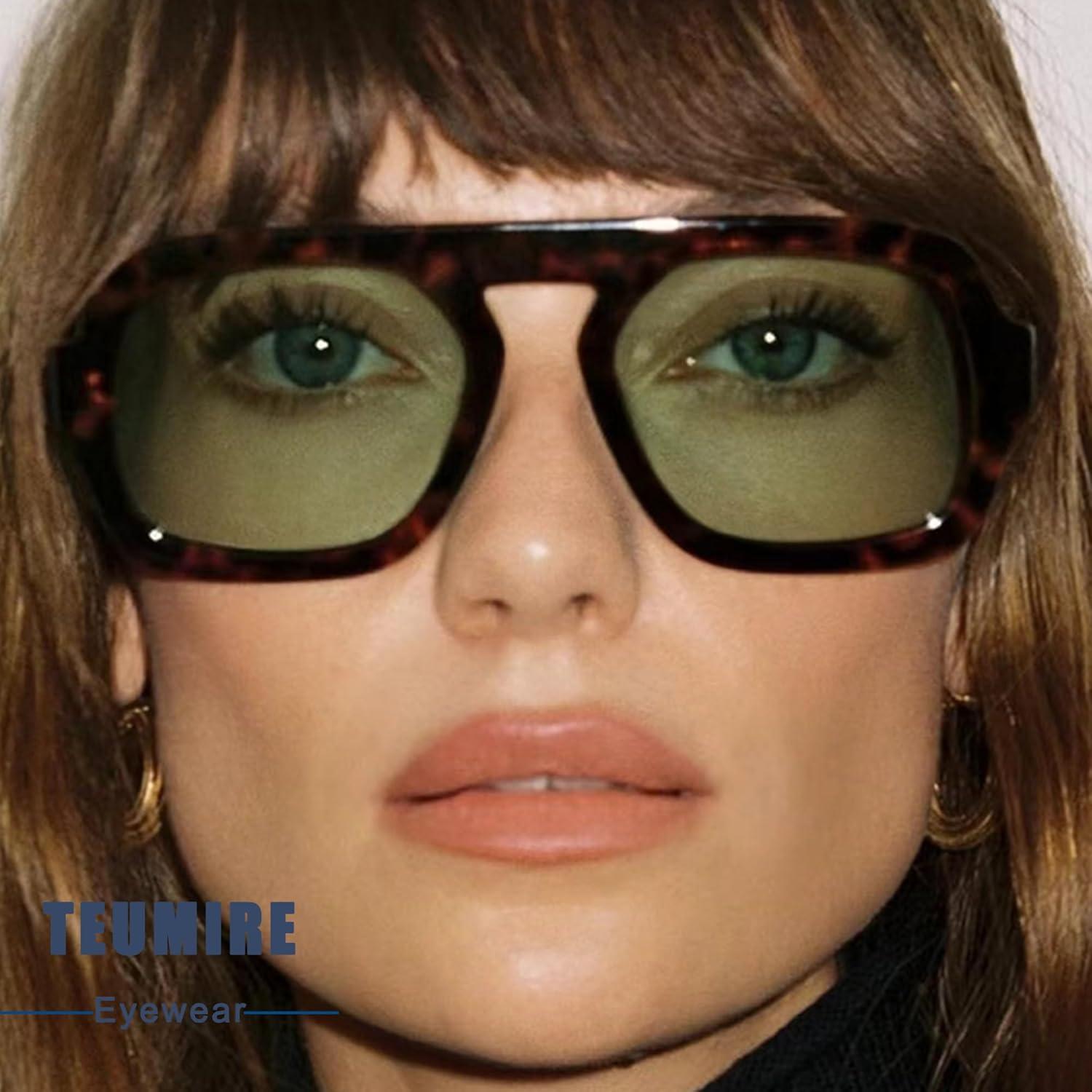 Gafas de sol aviador cuadradas TEUMIRE con lentes G15