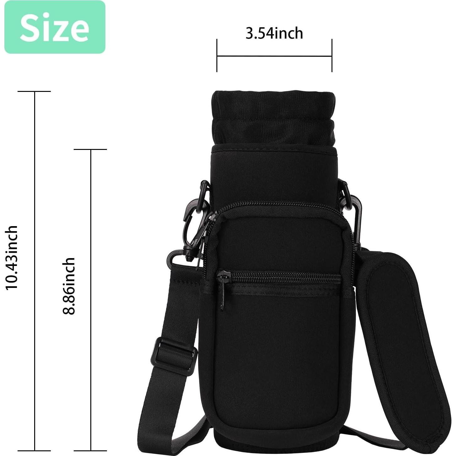 Bolsa Portabotellas de Agua AceTreker 40 oz Neopreno 4 Bolsillos