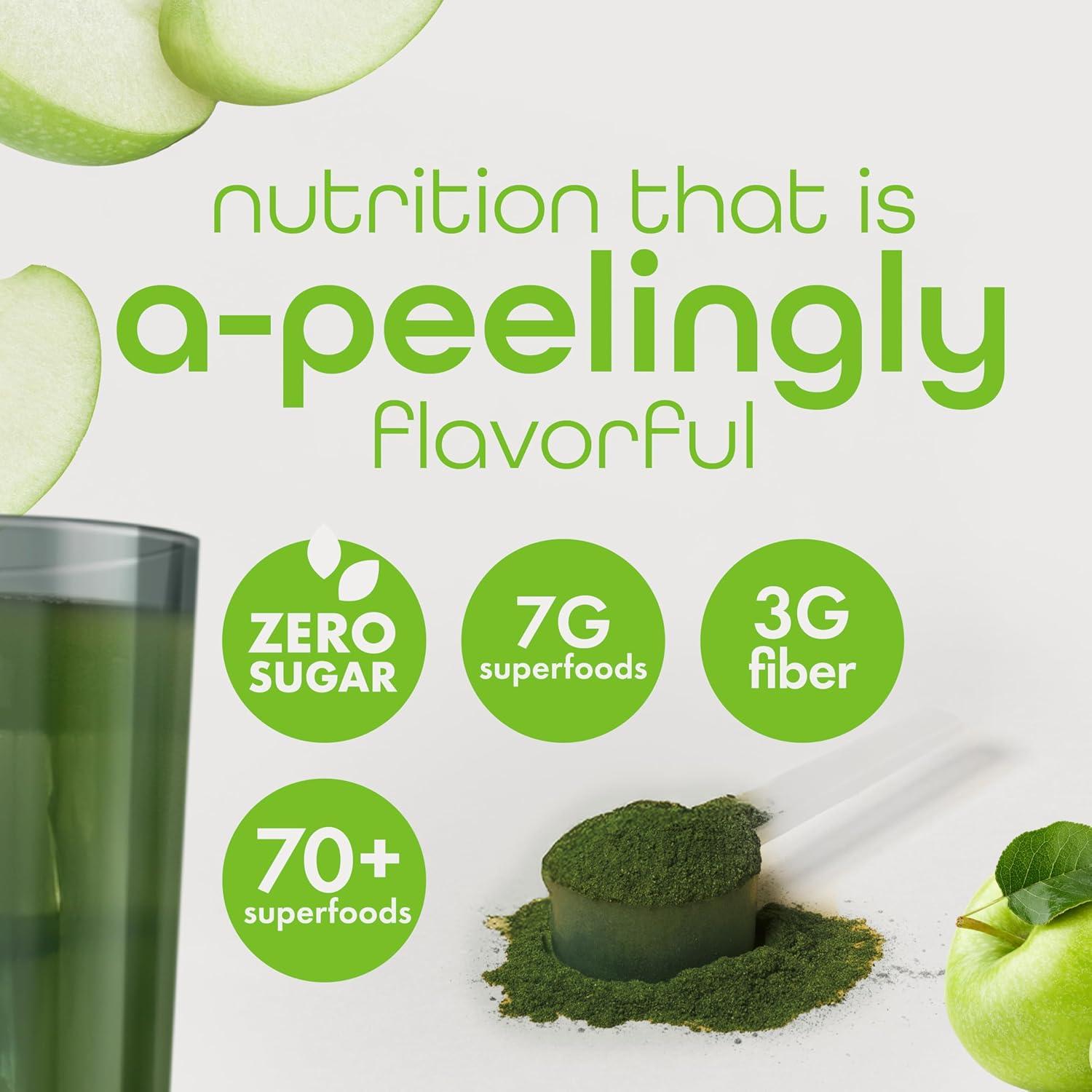 Zena Nutrition Polvo Orgánico de Super Verdes 70+ Superalimentos