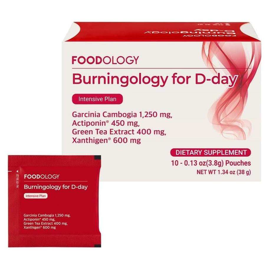Suplemento de Garcinia Cambogia Foodology D-Day 10 Paquetes