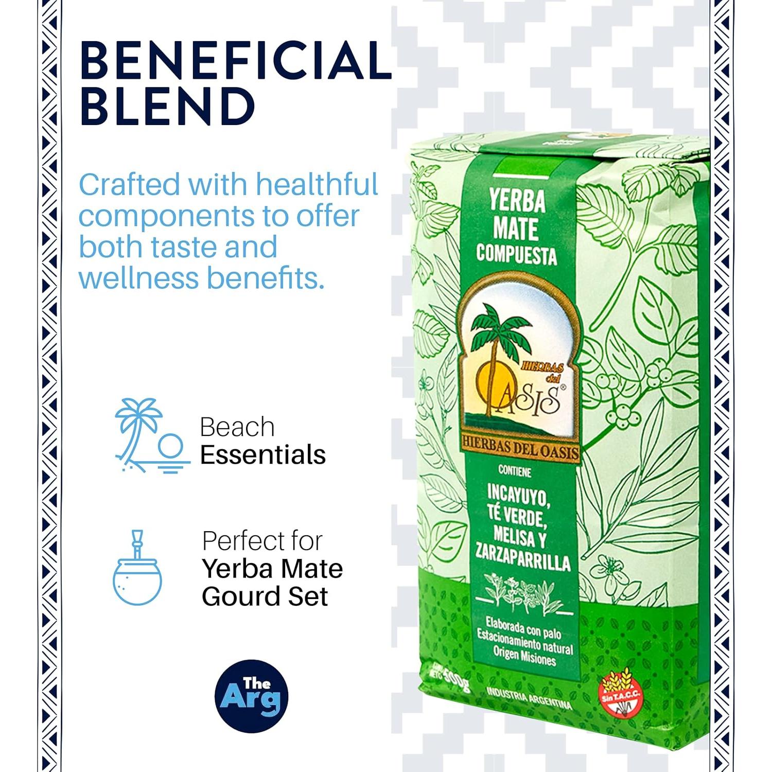 Yerba Mate Orgánica THEARG 500g - Sabor Auténtico de Argentina