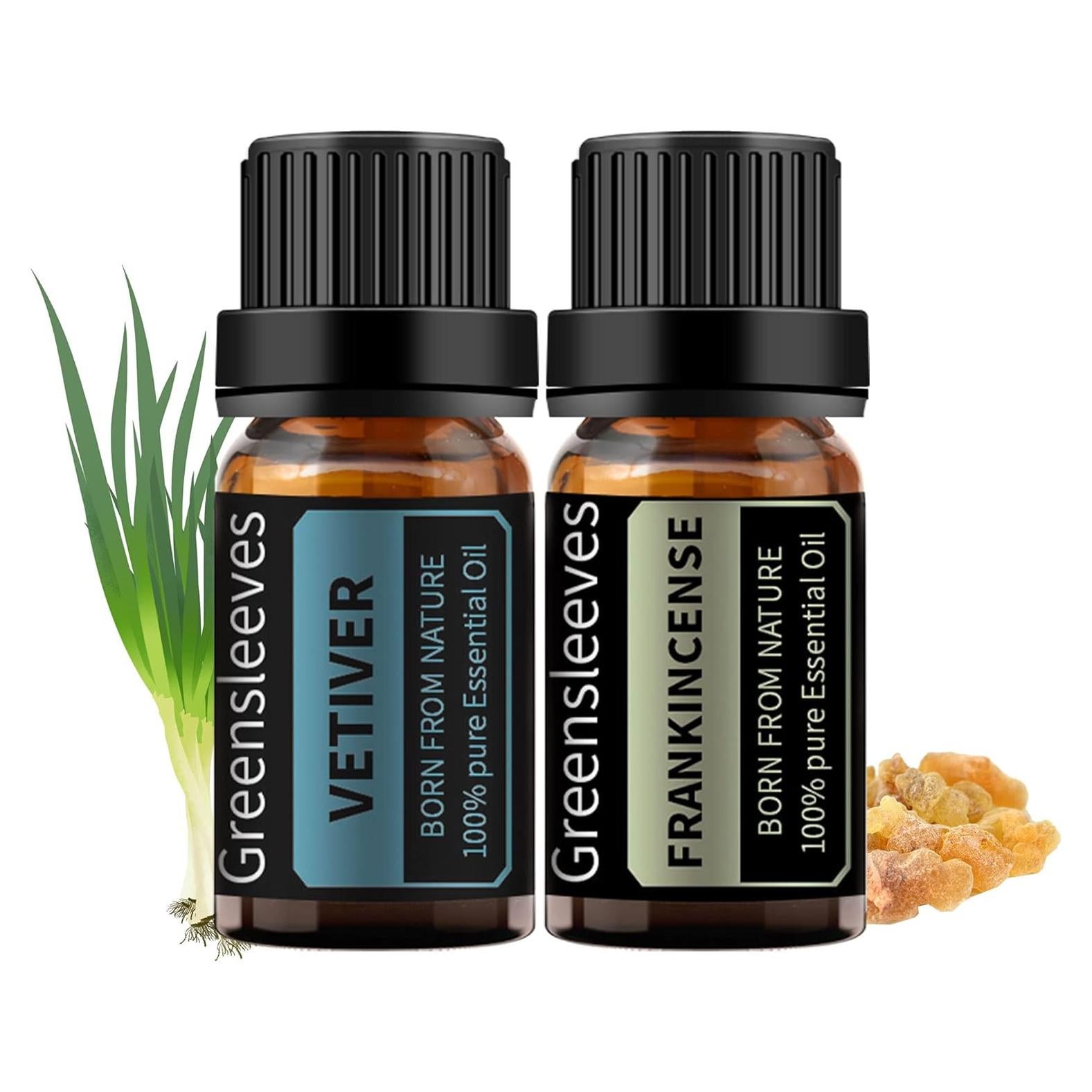 Set de Aceites Esenciales 100% Naturales GREENSLEEVES 2x10ml