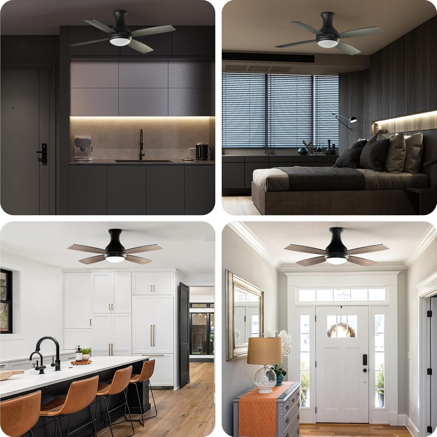 Ventilador de Techo Consciot 132 cm con Luces LED y Control Remoto