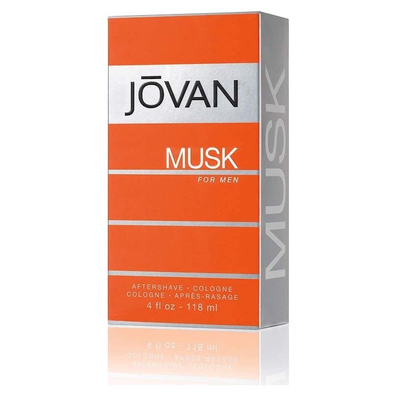 Aftershave Jovan Musk para Hombres 118 ml - Fragancia Almizcle