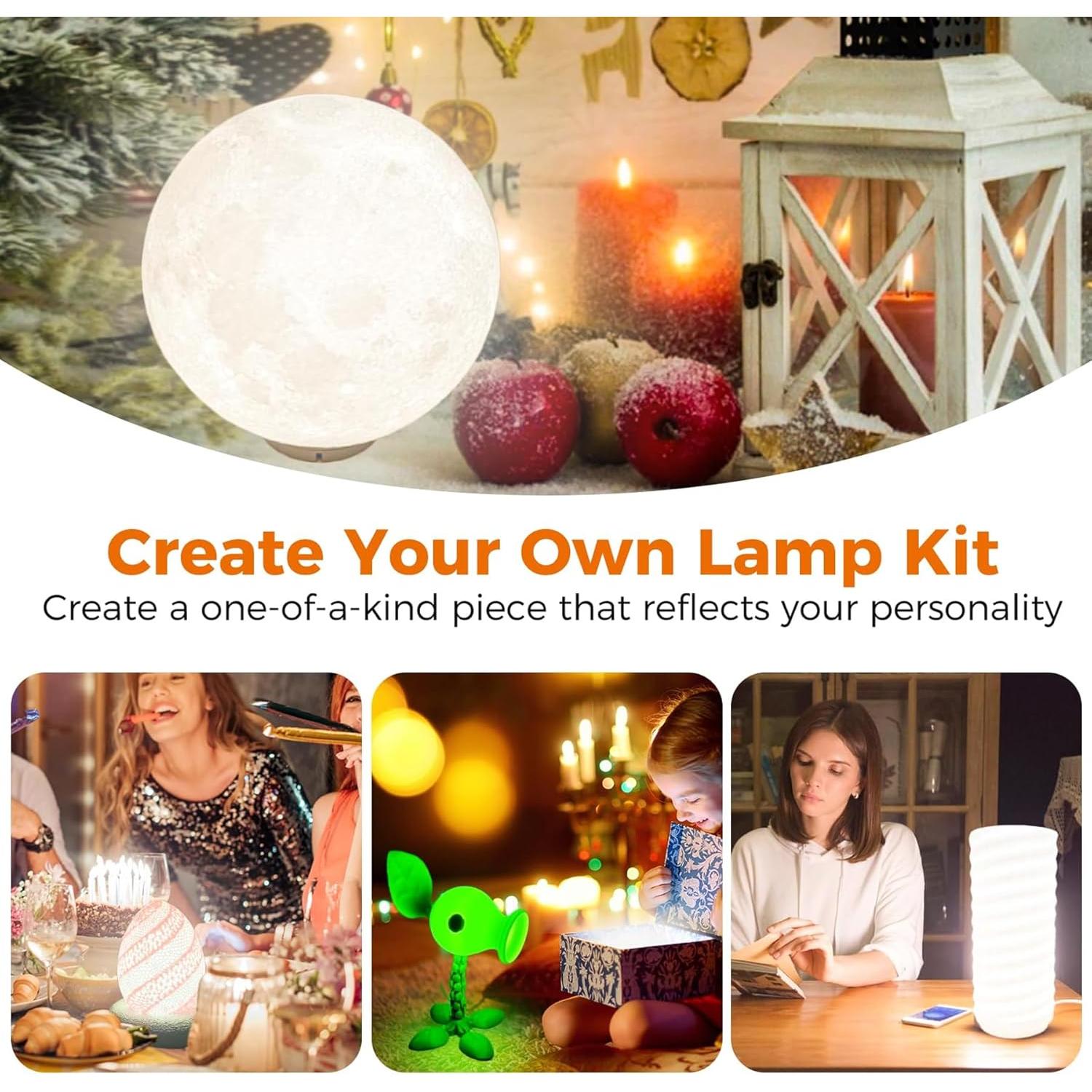 Kit de Lámpara LED RGB Multicolor HEETHYCOOL para Bambu Labs