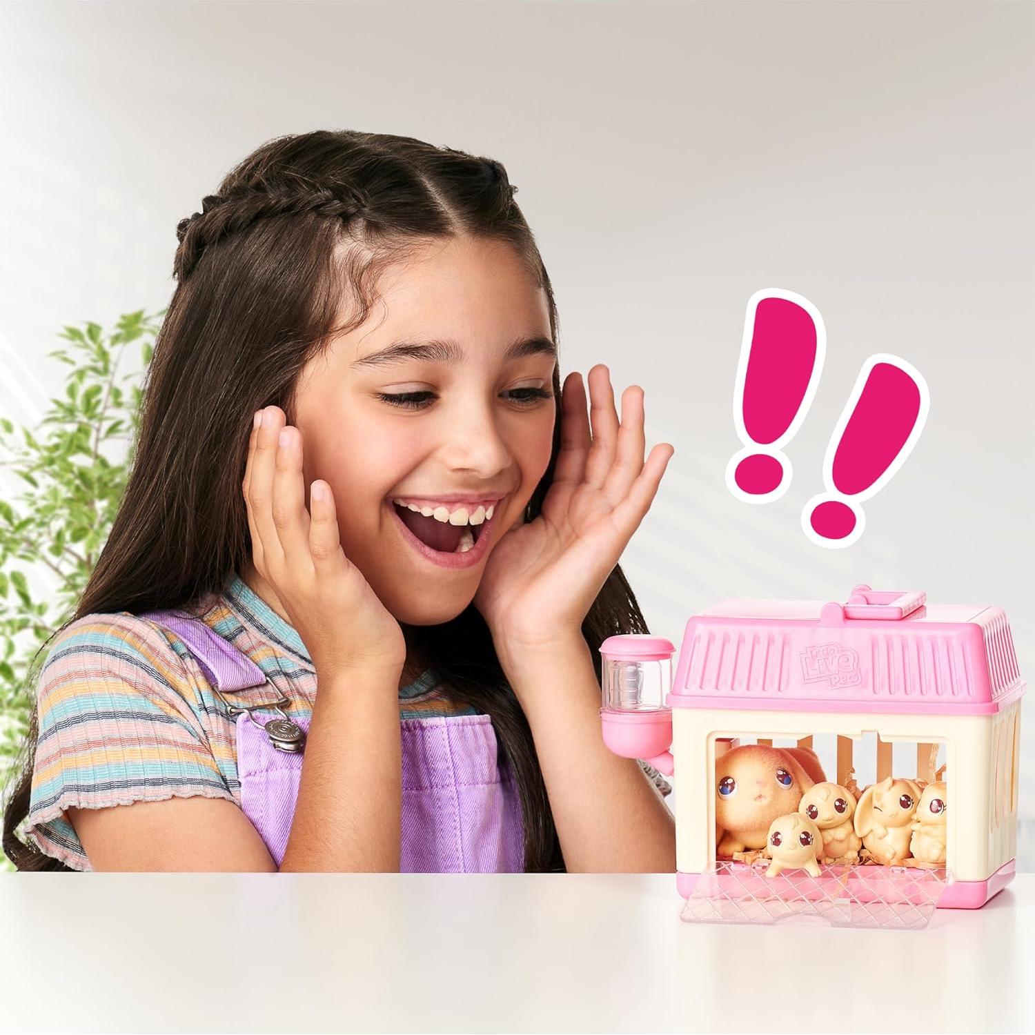 Little Live Pets Mama Sorpresa Mini Conejo Interactivo 408g