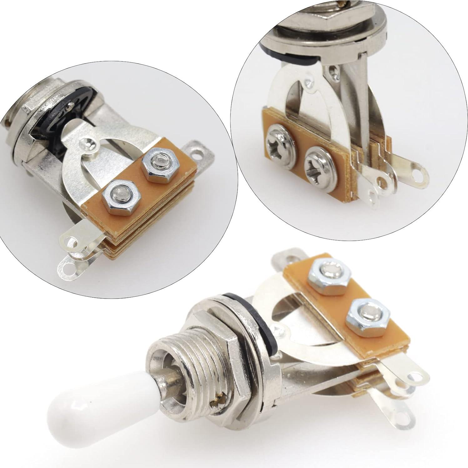 Interruptor de palanca 3 vías Cheerock para guitarra eléctrica - 2 unidades