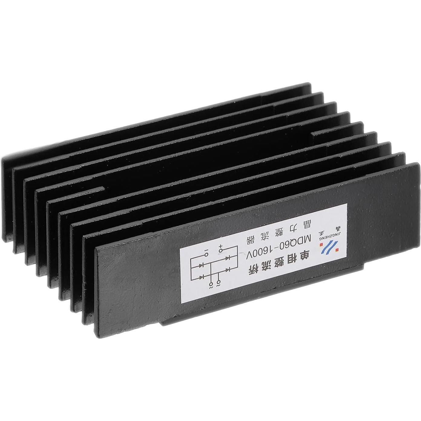 Diodo Rectificador PATIKIL MDQ60A 60A 1600V con Radiador