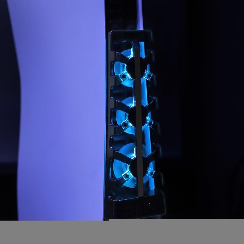 Ventilador de Enfriamiento PS5 NANANINO - 3 Ventiladores, Bajo Ruido