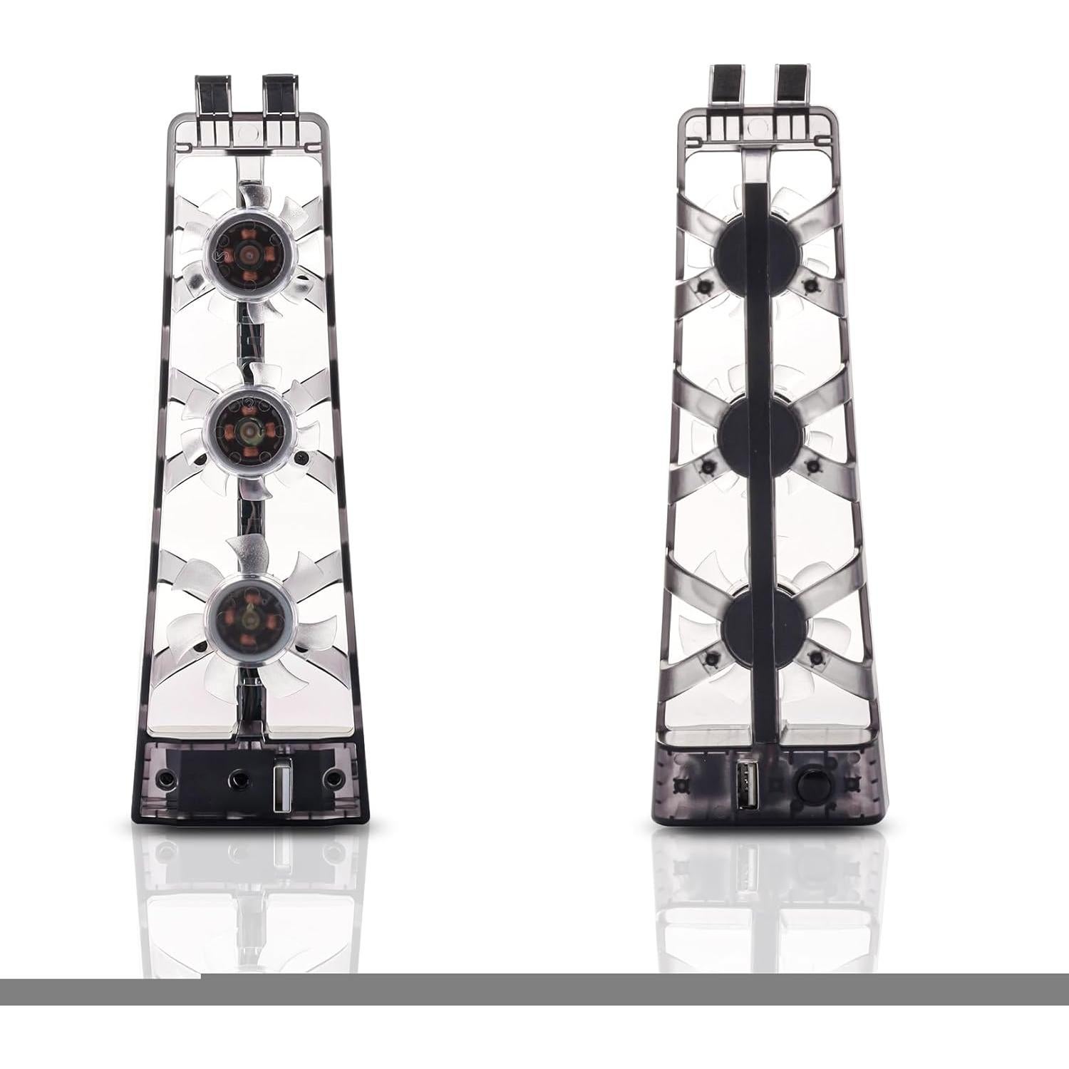 Ventilador de Enfriamiento PS5 NANANINO - 3 Ventiladores, Bajo Ruido