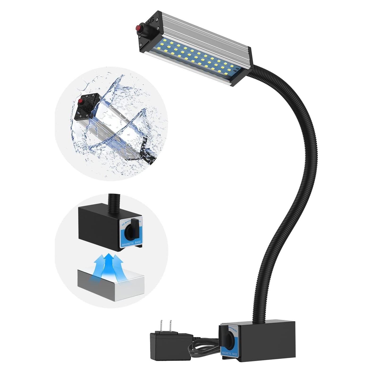Luz de Trabajo LED XINYIQI 800 Lúmenes IP66 Magnética