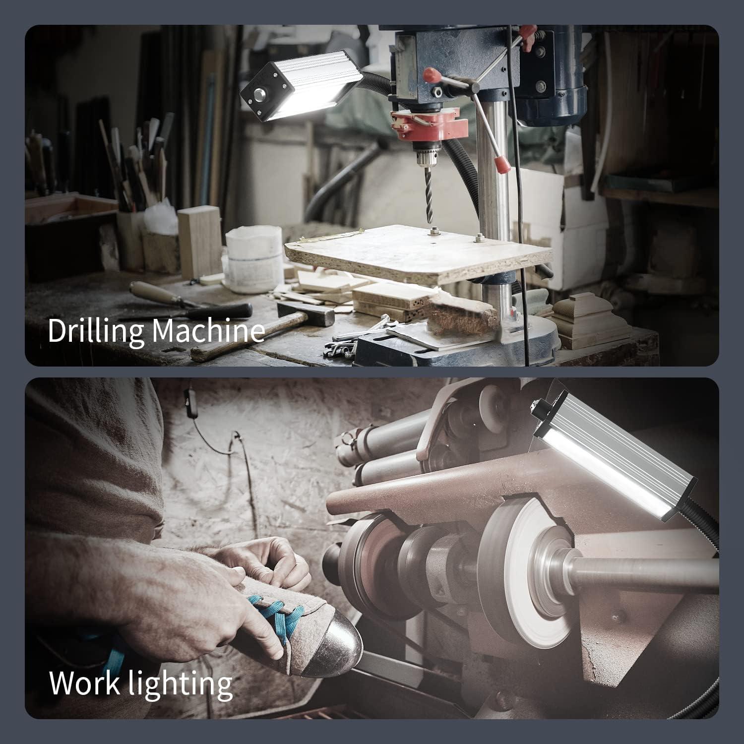 Luz de Trabajo LED XINYIQI 800 Lúmenes IP66 Magnética