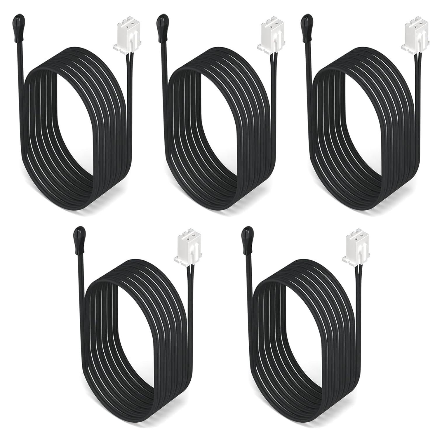 Sonda de Temperatura DROK 20K Epoxy 1m Resistente al Agua - 5 Pcs