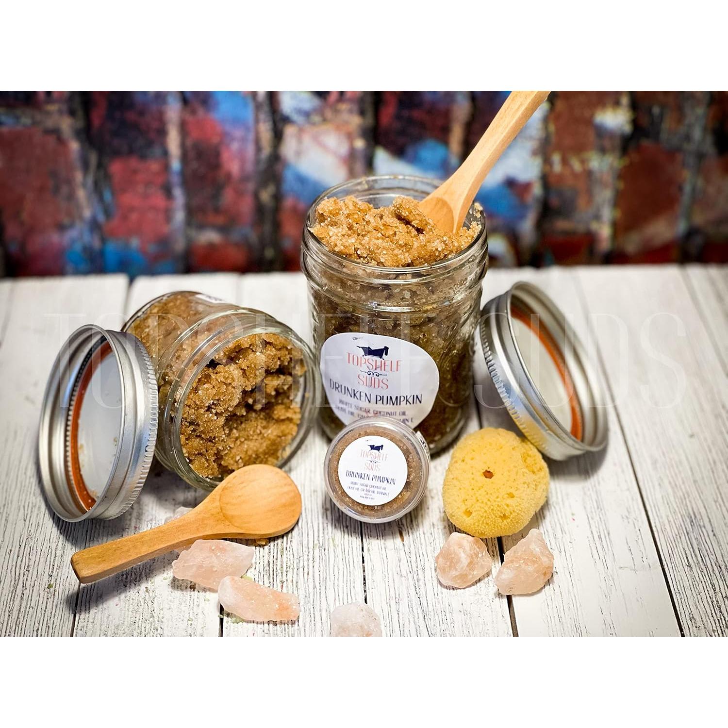 Exfoliante Artesanal de Azúcar y Aceite de Oliva TopShelf Suds