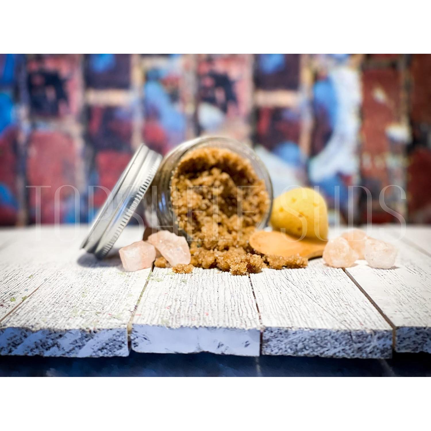 Exfoliante Artesanal de Azúcar y Aceite de Oliva TopShelf Suds