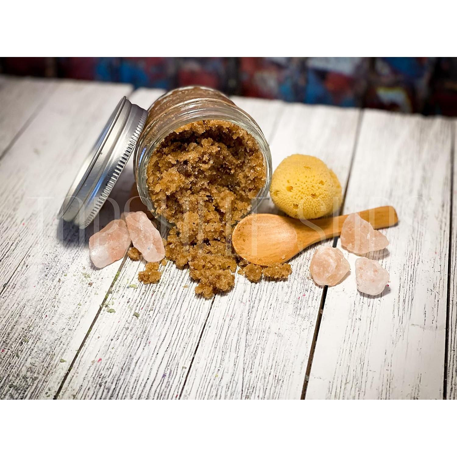 Exfoliante Artesanal de Azúcar y Aceite de Oliva TopShelf Suds