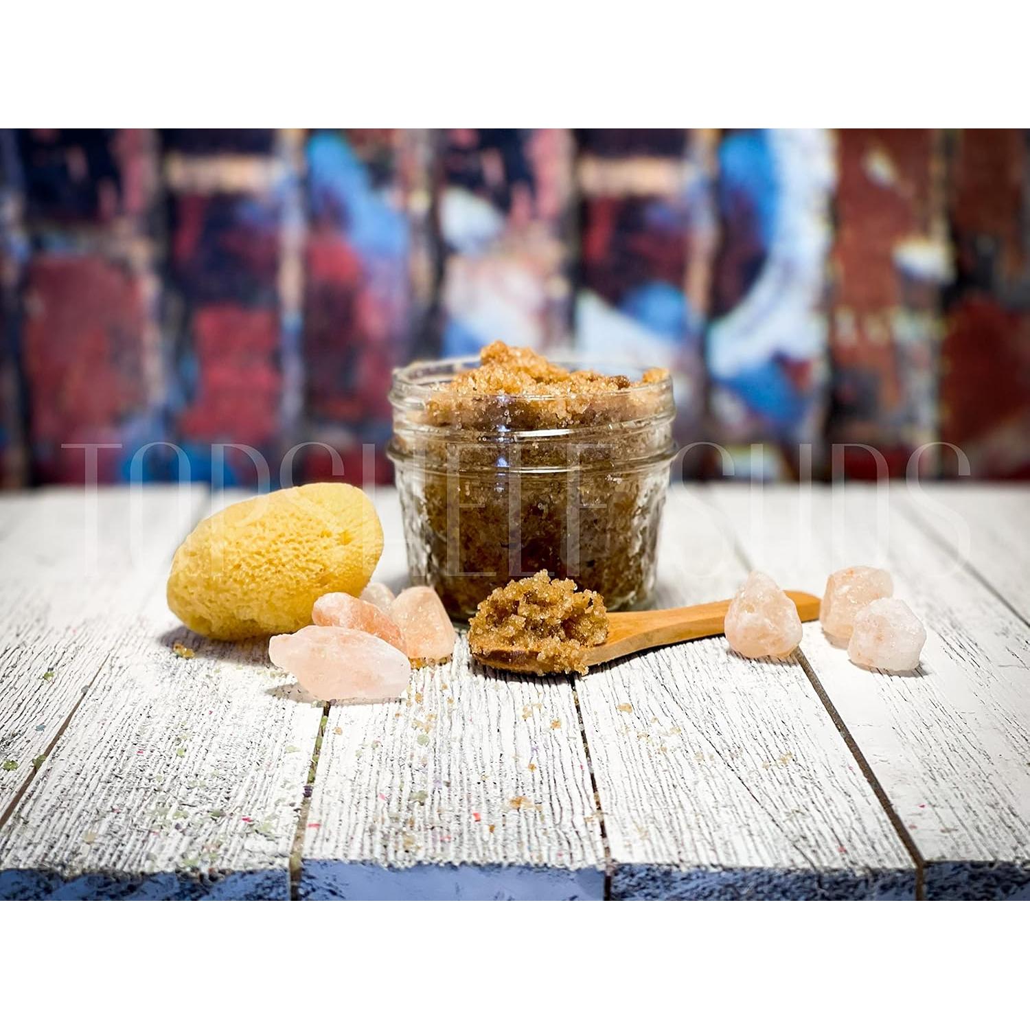 Exfoliante Artesanal de Azúcar y Aceite de Oliva TopShelf Suds