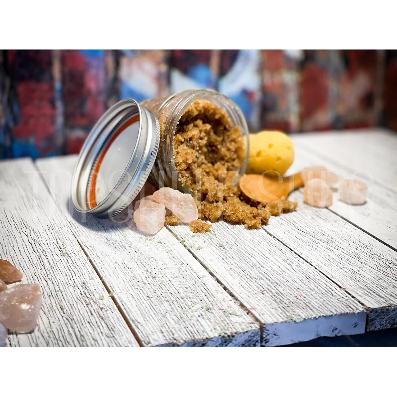 Exfoliante Artesanal de Azúcar y Aceite de Oliva TopShelf Suds