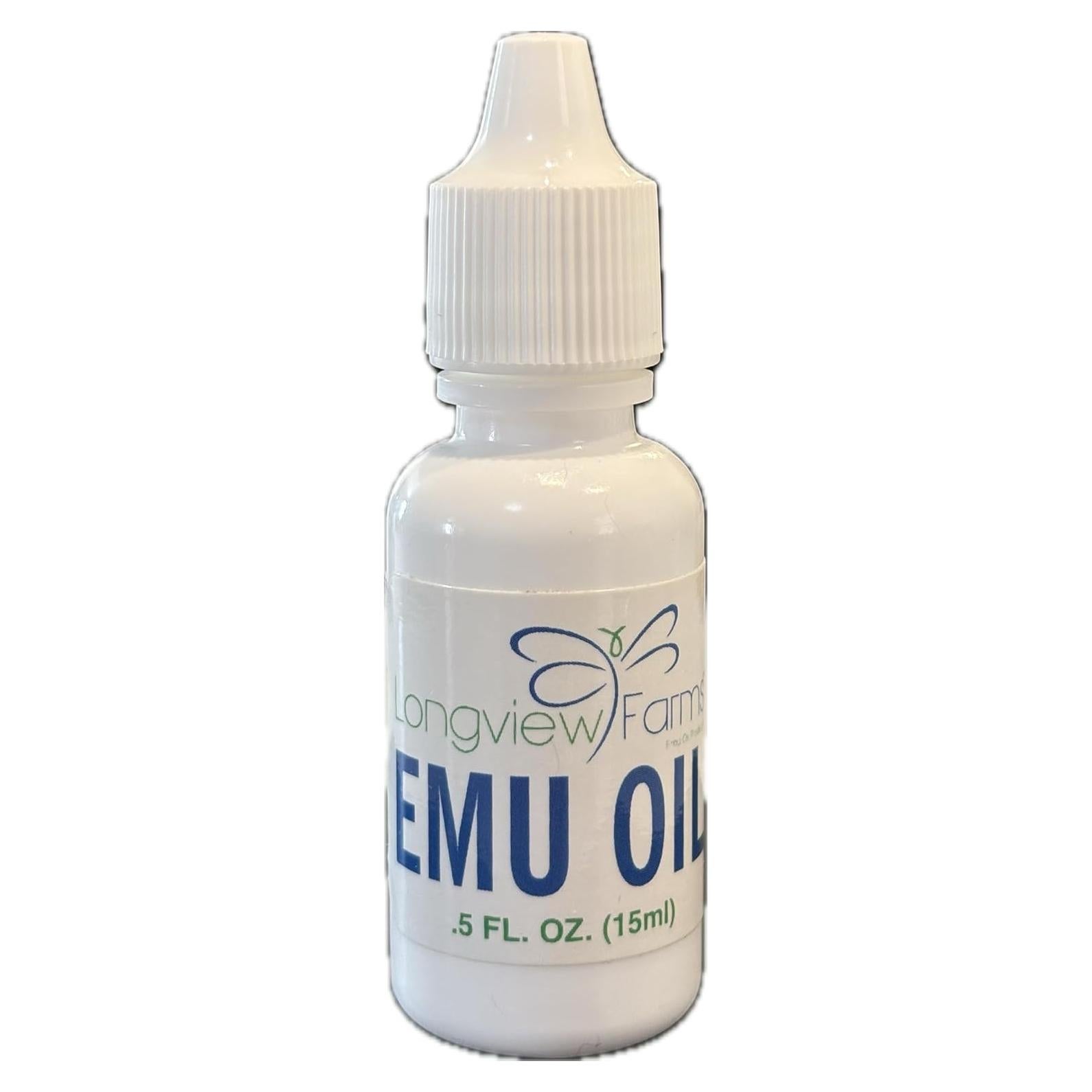 Aceite de Emú Puro Longview Farms 15 ml - Hidratación y Nutrición