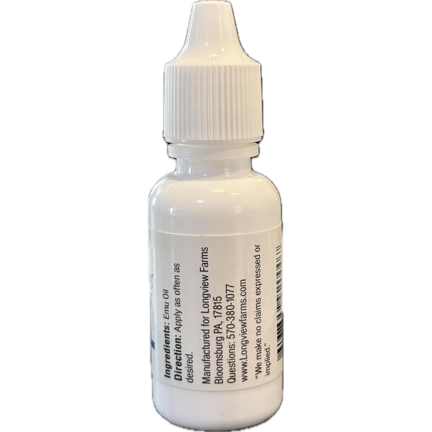Aceite de Emú Puro Longview Farms 15 ml - Hidratación y Nutrición