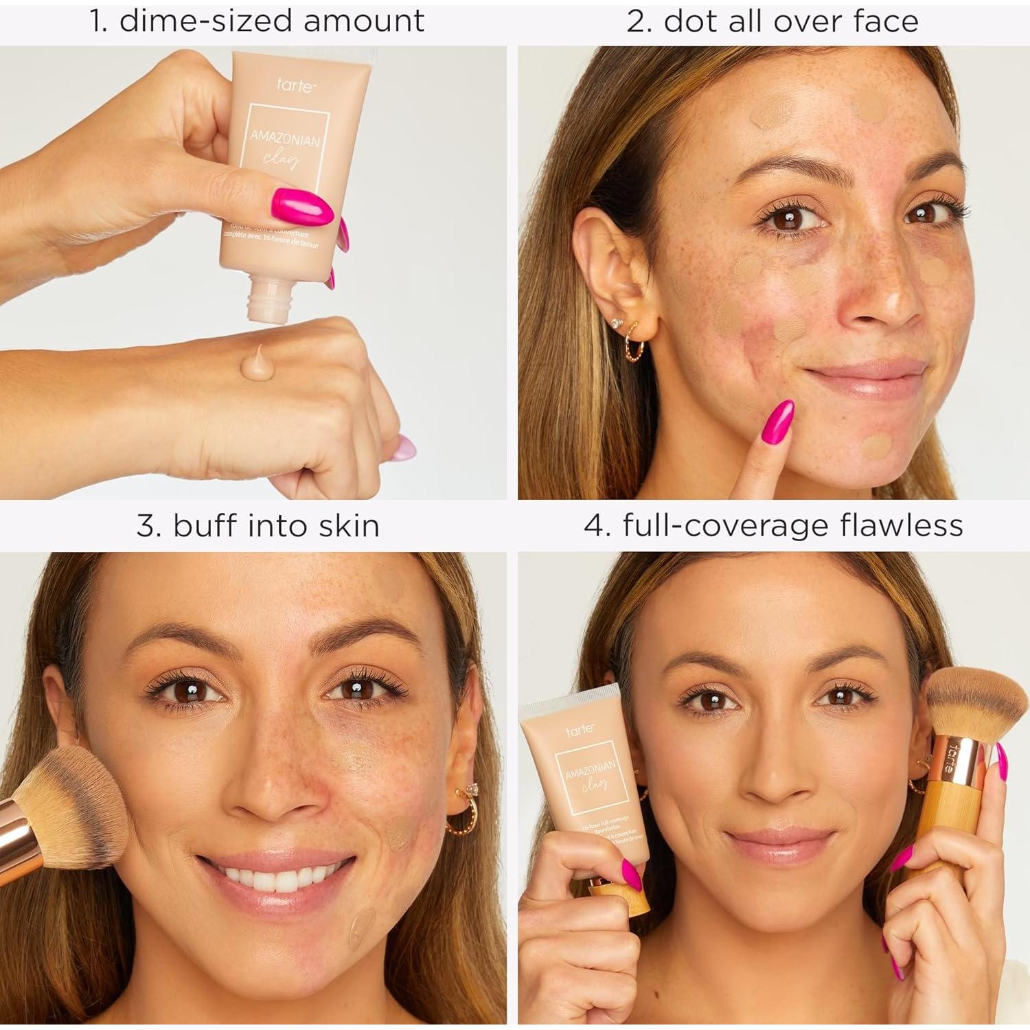 Base de Maquillaje Tarte Arcilla Amazónica 16h 82g Beige Claro