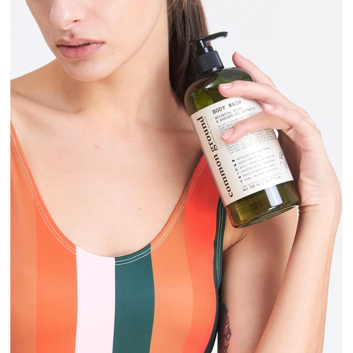 Gel de Ducha Natural 500ml Common Ground - Orgánico y Vegano