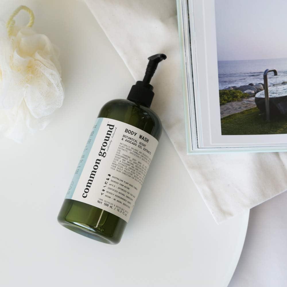 Gel de Ducha Natural 500ml Common Ground - Orgánico y Vegano