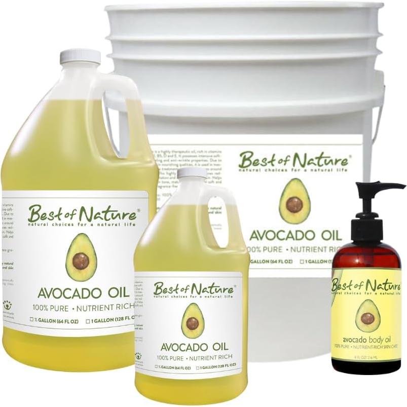 Aceite de Aguacate 100% Lo Mejor de la Naturaleza 236 ml