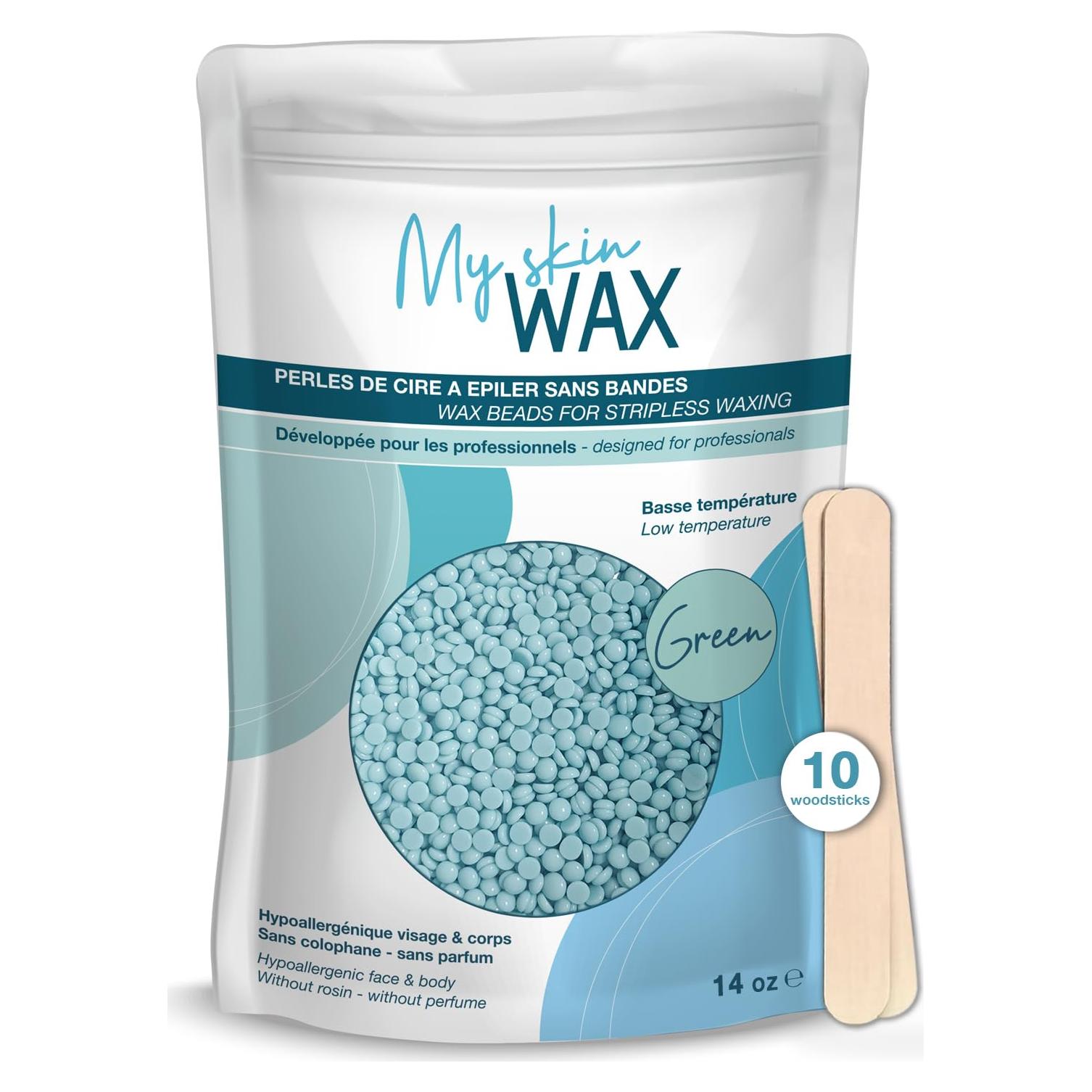 Perlas de Cera Dura Hipoalergénica Mi Cera WAX 396 g
