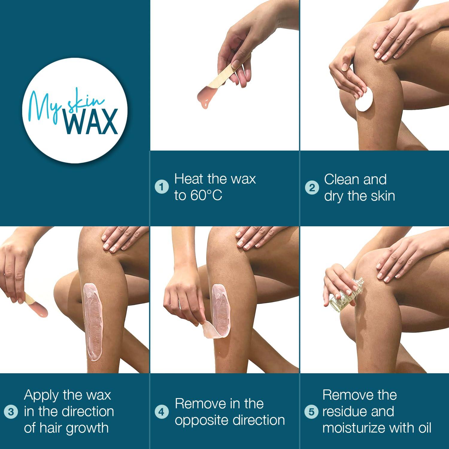 Perlas de Cera Dura Hipoalergénica Mi Cera WAX 396 g