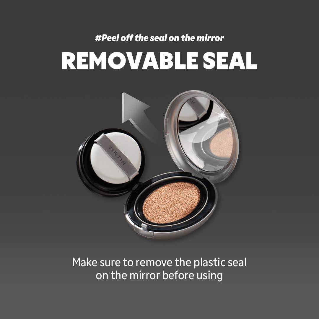 Base de Maquillaje TIRTIR Aura Glow Cushion 4.4 ml Marfil Claro