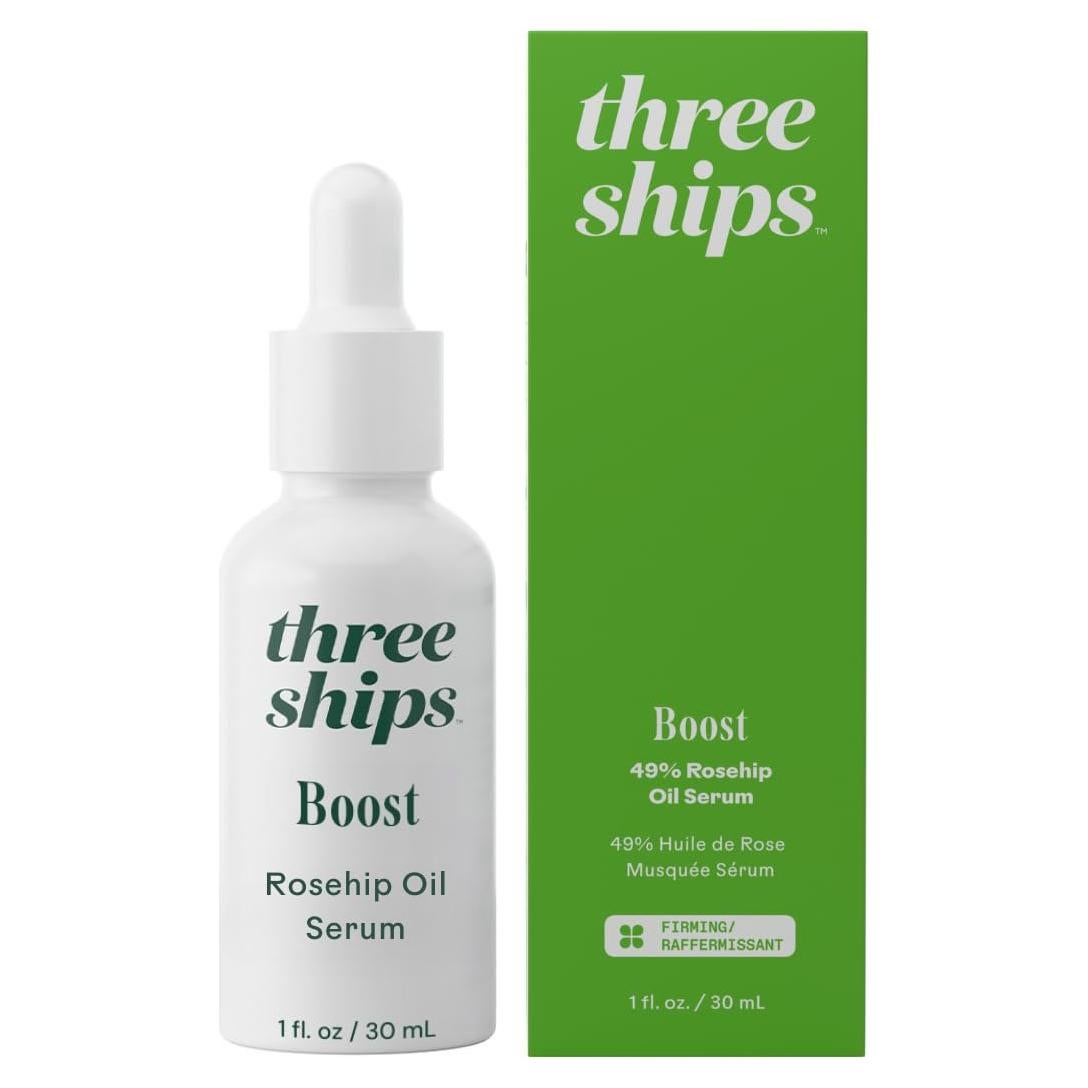 Suero Facial Reafirmante Three Ships Aceite Rosa Mosqueta 29.57 ml
