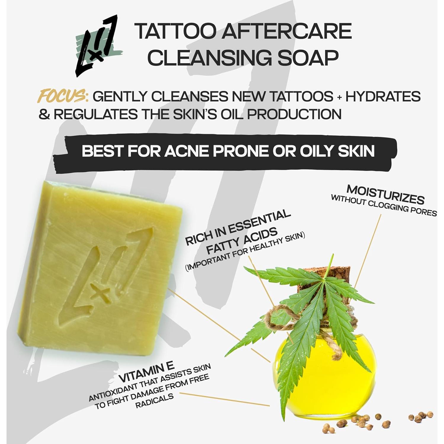 Jabón de Cuidado Post-Tatuaje Banger Bar XL 113g Vegano