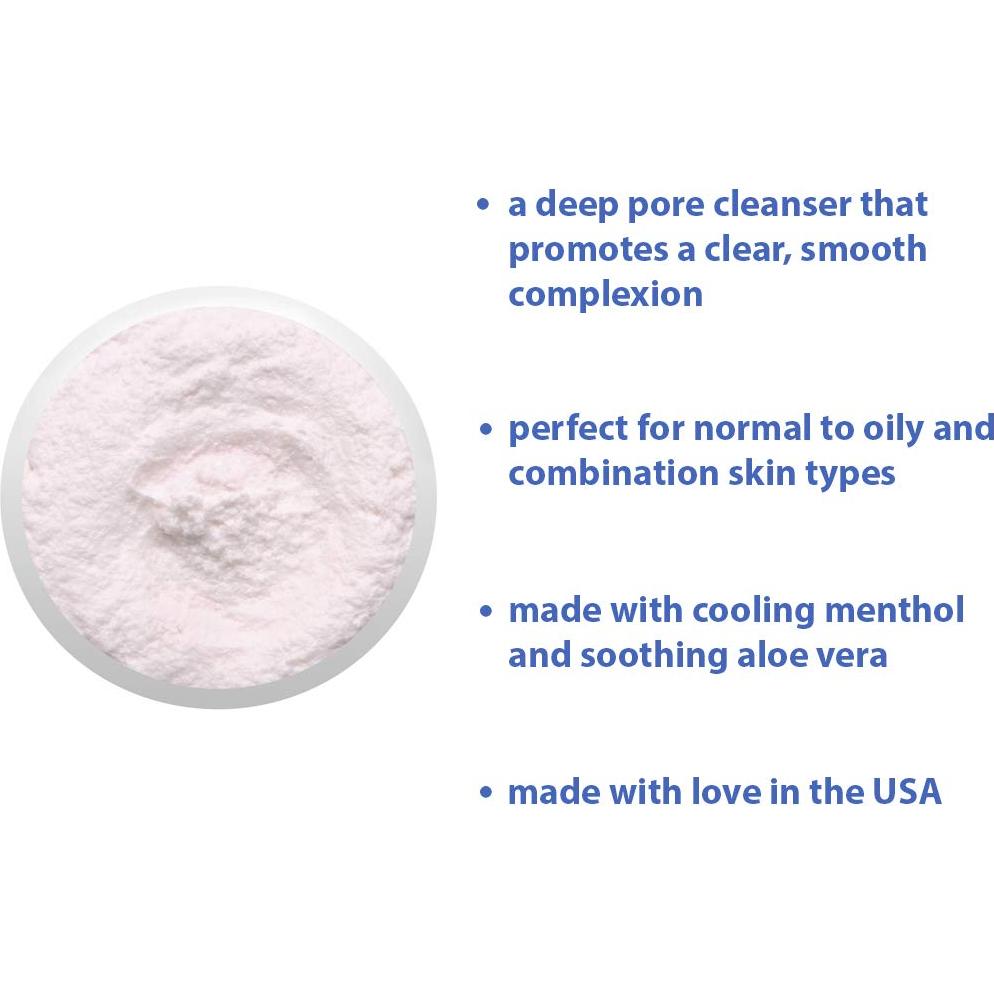 Limpiador Facial Soufflé de Menta Raya 414g para Piel Grasa