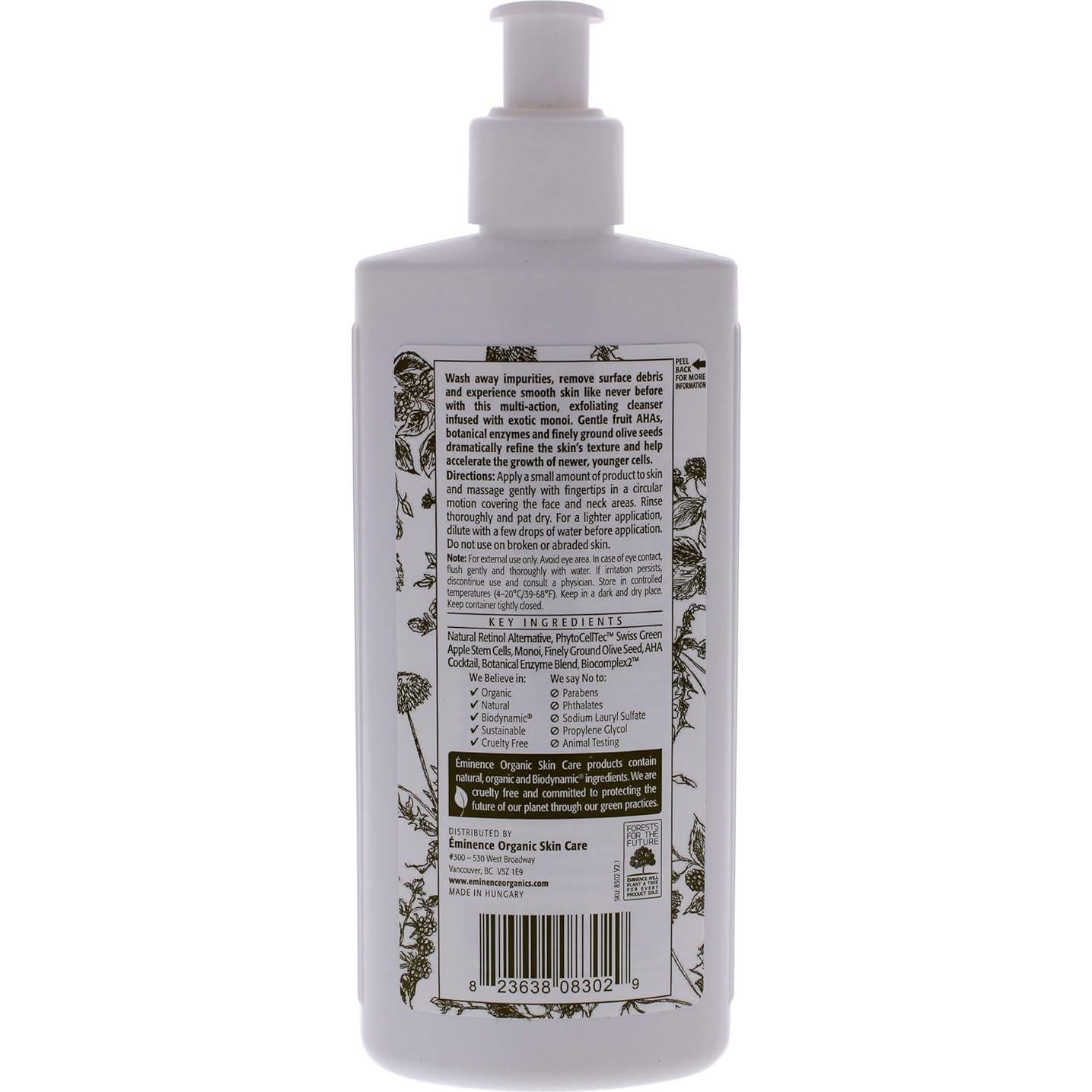 Limpiador Exfoliante Facial Eminence Monoi 248 ml